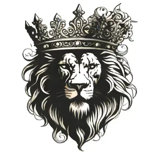 Crown And Lion