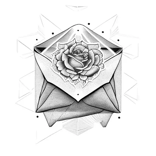 Amethyst Crystal Envelope By Roses