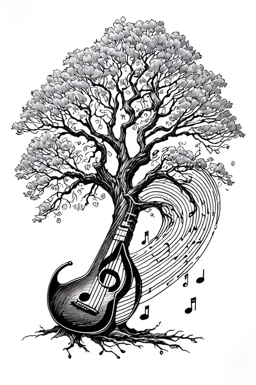 Music Note Tree