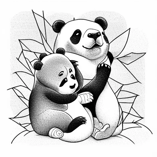 Panda And Pooh