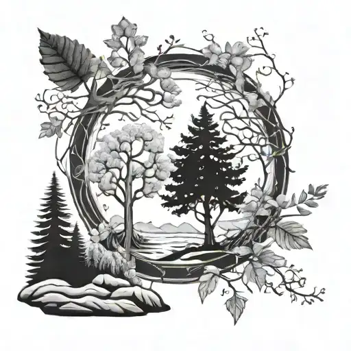 Nature Elements Like Trees