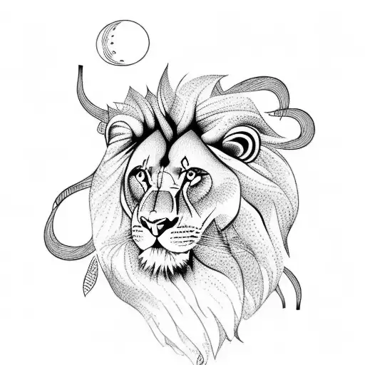 A Forest That Goes With A Lion