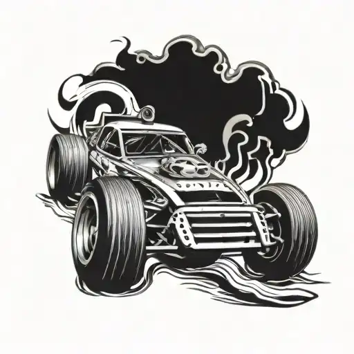 Dead Relative Who Loved Nascar Race Car