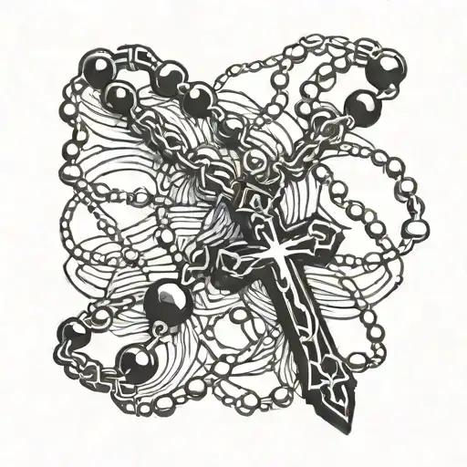 Rosary Beads Wrapping