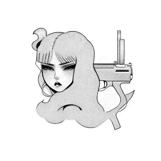 Ken Ishii Extra Girl With Gun