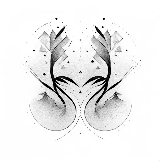 An Abstract Representation Of A Healthy Mind And Body