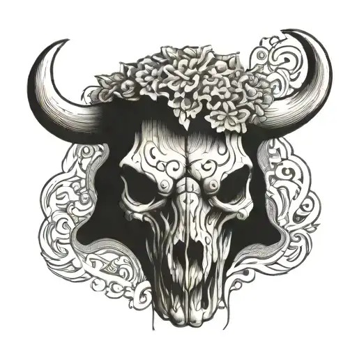 Buffalo Skull