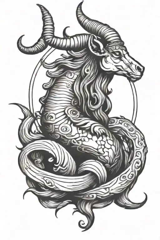 Capricorn Zodiac Sign With Saturn