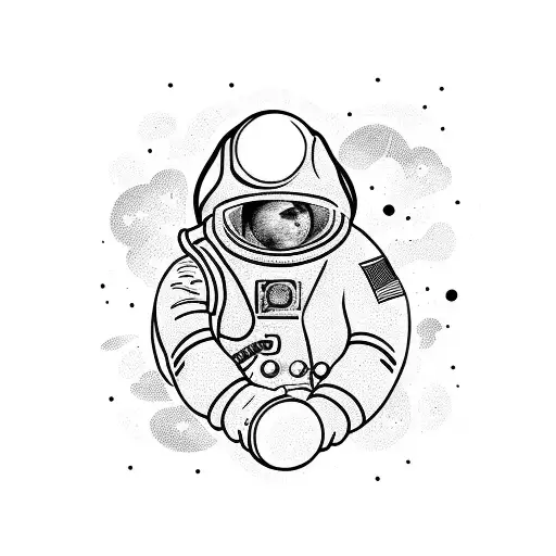 Astronaut In Space
