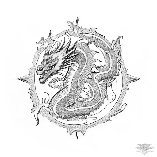 Top View Dragon