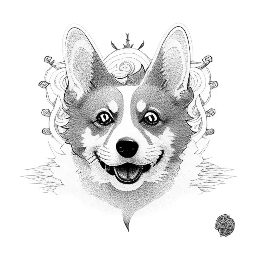 Corgi In A Dragon Costume