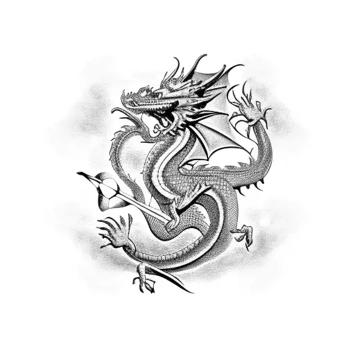 Dragon And Memento Mori As Prhase And Representation Of The Cicle Of Life