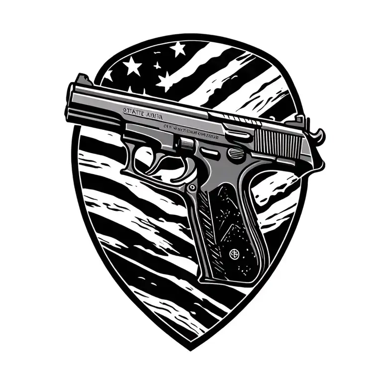 Oakland California State Gun Morphing