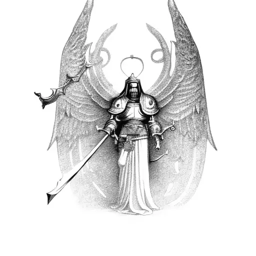 Religious Knight Guardian Angel