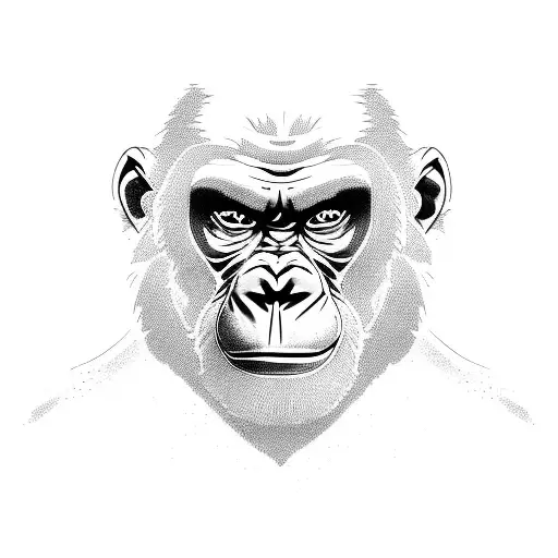 Strong Angry Gorilla