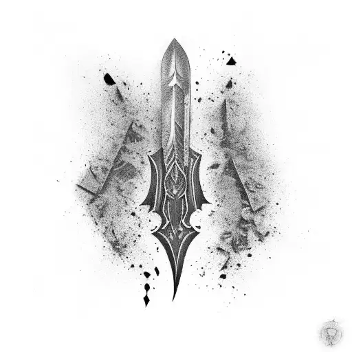 A Assasin Dagger With Blood