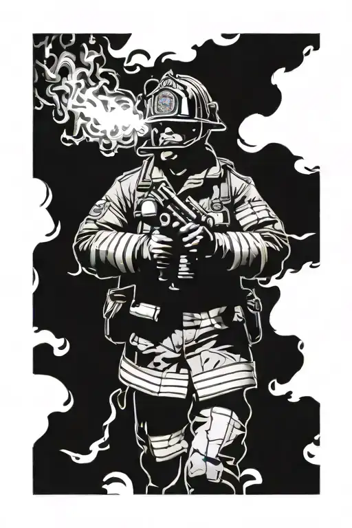 Fire Fighter Surrounded