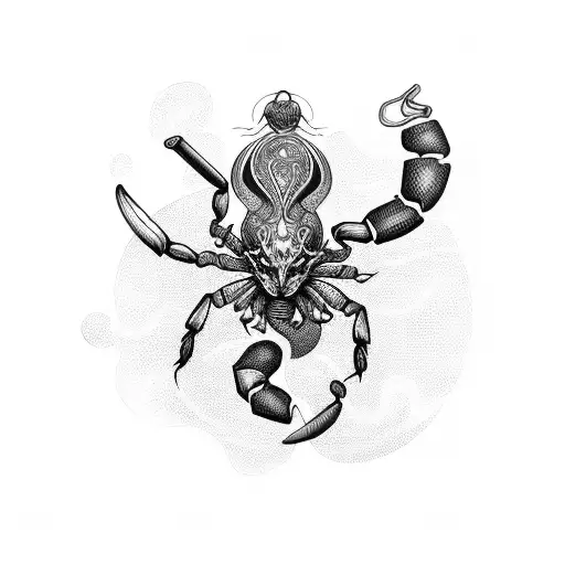 Virgin With Scorpion