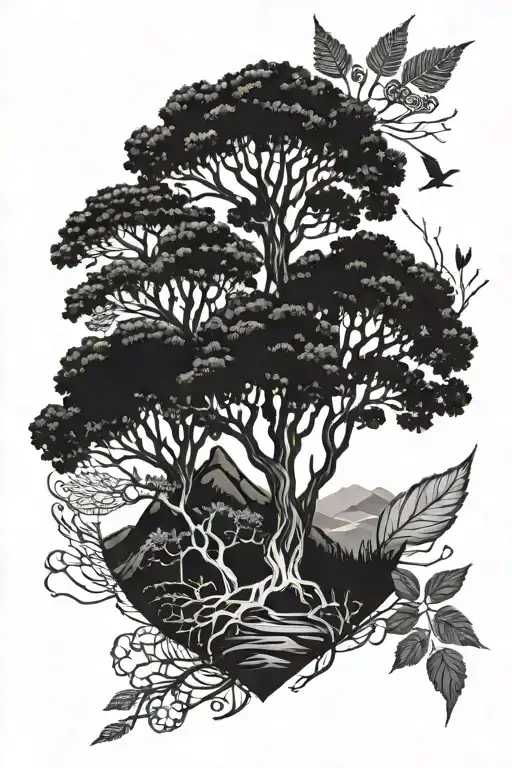 Nature Elements Like Trees