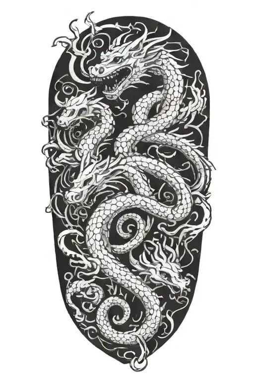 Combine Elements Of Tom Of Finland And Dragon Imagery Into A Unique Tattoo Design