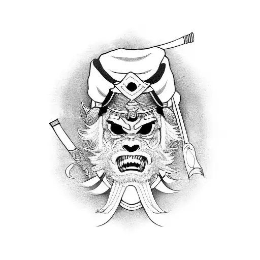 Jiu Jitsu Samurai Hannya