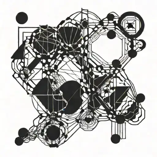 Random Lines Connecting Different