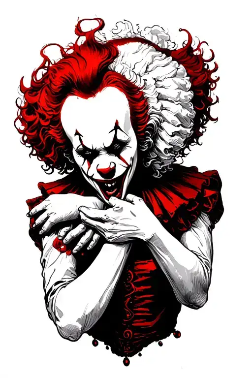Pennywise Choking Out A Person