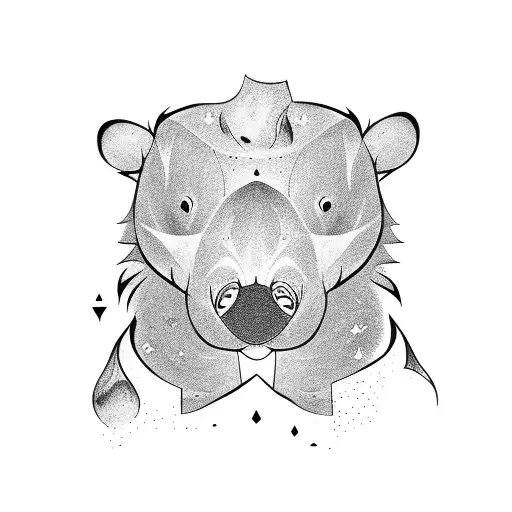 Silly Goose And Bear Cub