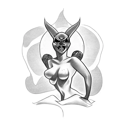 Evil Pin-up-girl