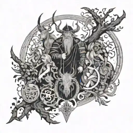 Norse Mythology Family