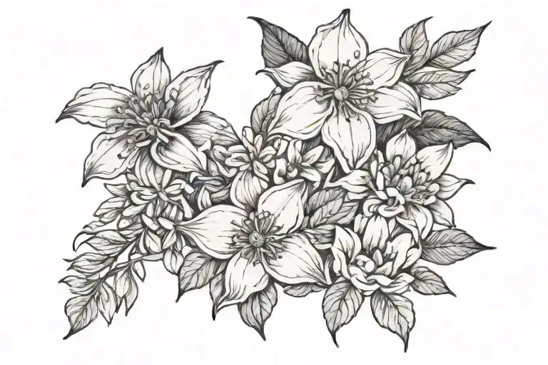 July March June Birth Flower