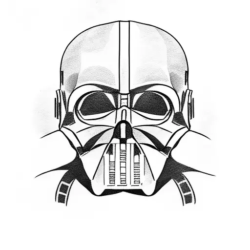 A Skull Wearing A Darth Vader Helmet Playing A Guitar