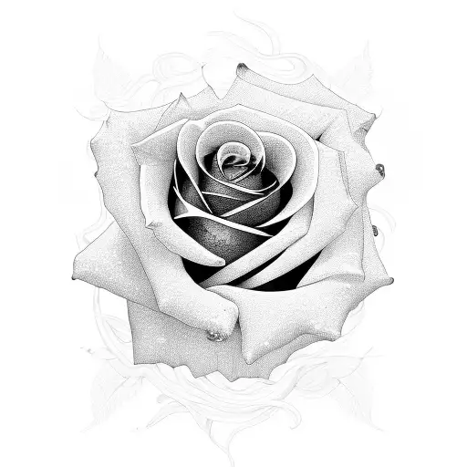 Rose By River With Ray Of Sunshine