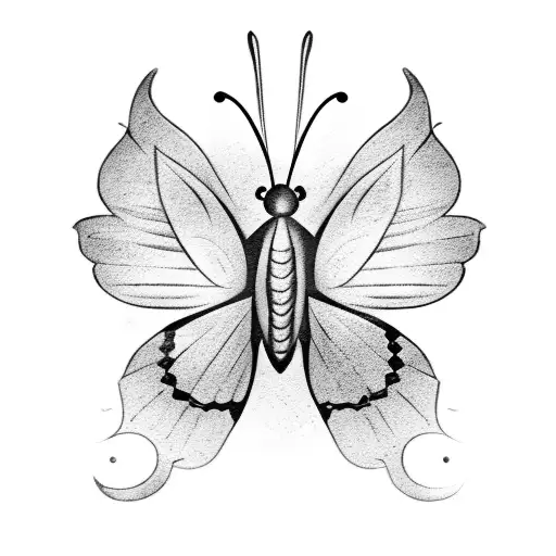 Butterfly With A Dagger