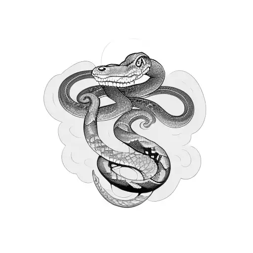 Snake On A Sword