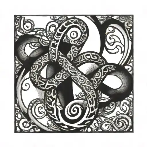 My Mother Death Infinity Sign