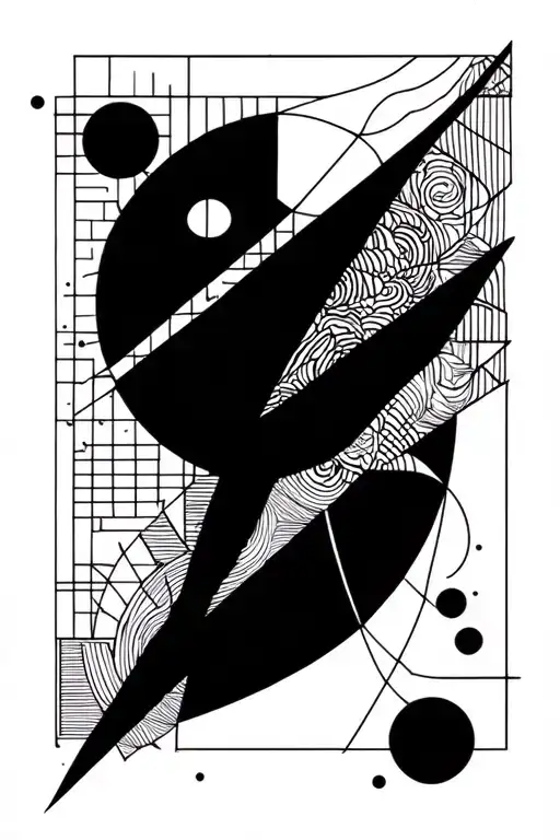 Geometric And Abstract Line Work