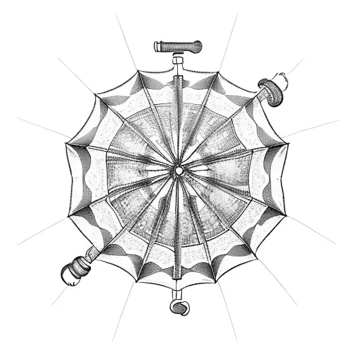 A Beach Umbrella Made Of Wine Bottles