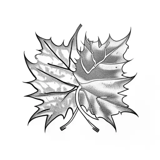 A Pair Of Patins With Leaves And Woods As A Background In A Blackwork Style