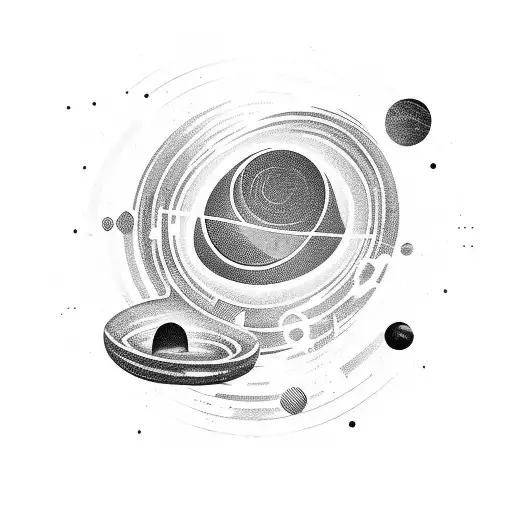 A Chess Piece Surrounded By A Swirling Cosmic Background