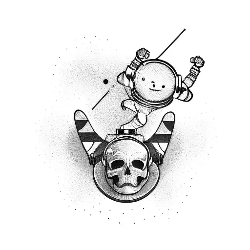 Skateboarding In Outer Space