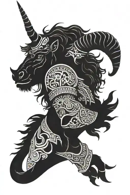 Capricorn Zodiac Warrior