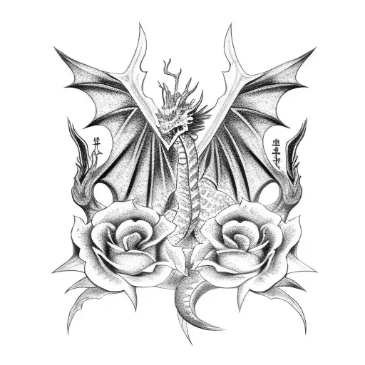 Dragon Roses