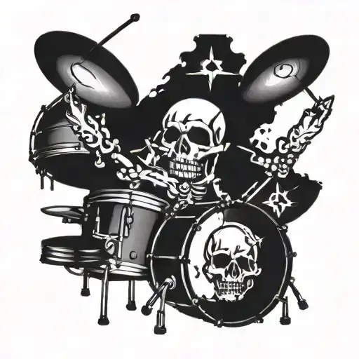 Drums And Skull