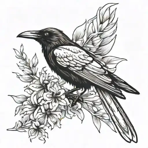 A Raven With Lycoris Will Take Off