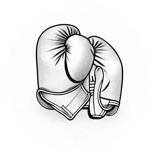 Boxing Gloves Surrounded By Biblical Verses