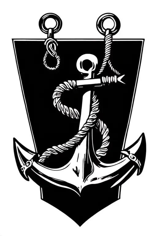 Navy Anchor Death Angle Loyalty Recovery Respect