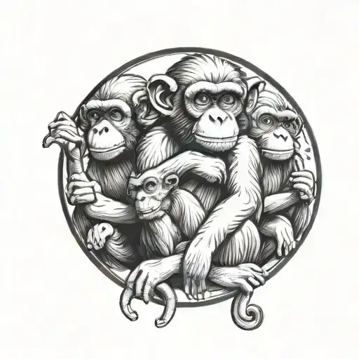 3 Wise Monkey
