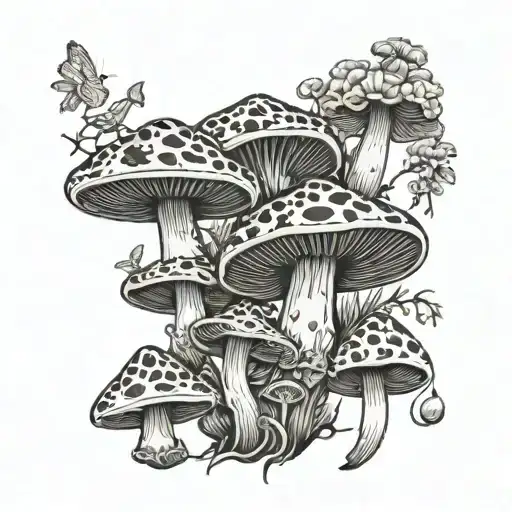 Mushrooms Robin Dreamcathcet