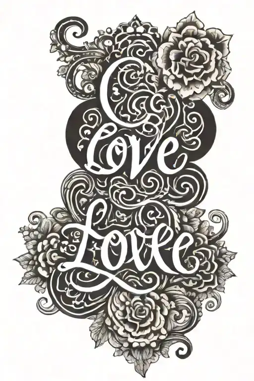Snehu Word 'Love' Written